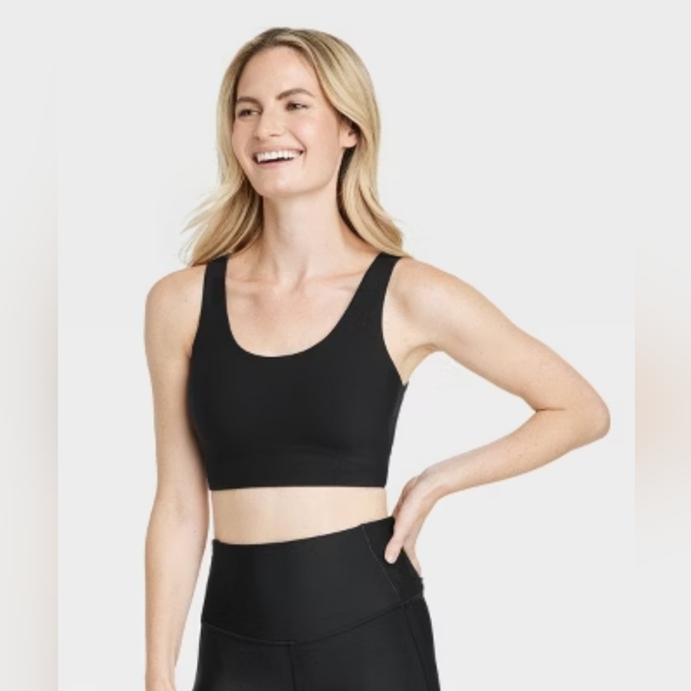 NWT Wild Fable Chic Black Sleeveless Top - Sports Bra